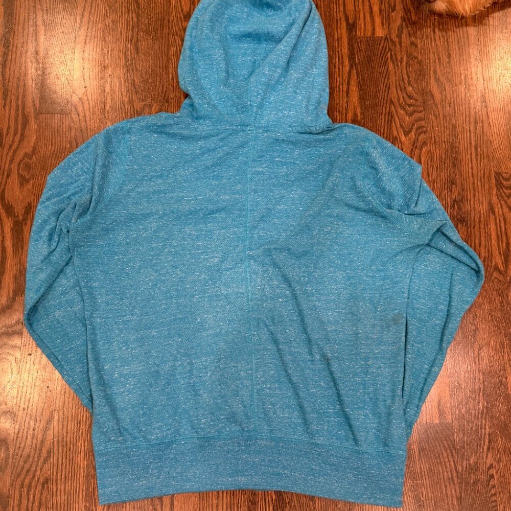 Nike Sportswear Essential Full Zip Hoodie - Heathered Blue - Women’s XL - Picture 3 of 11